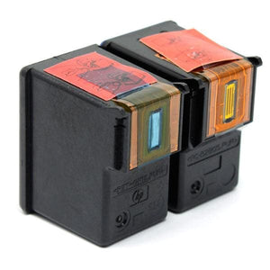 Remanufactured HP 56 HP 57 Black and Color Ink Cartridge Combo High Yield - G&G™