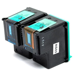 Remanufactured HP 92 HP 93 Black and Color Ink Cartridge Combo - G&G™