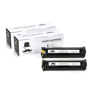 Compatible HP 131X CF210X Black Toner Cartridge High Yield - Moustache®