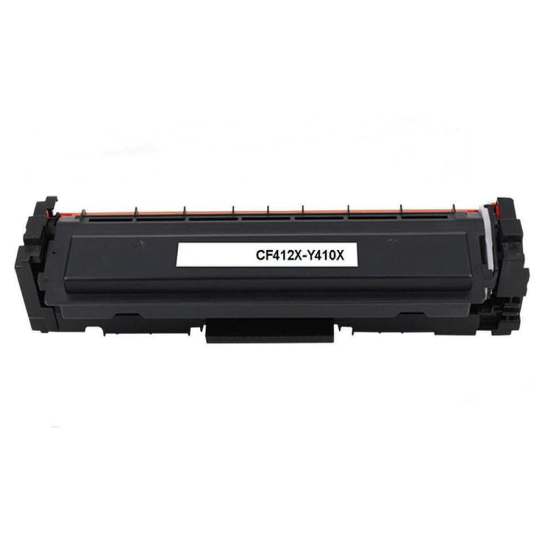 Compatible HP 410X CF412X Yellow Toner Cartridge High Yield- Economical Box