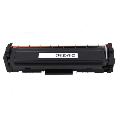 Compatible HP 410X CF412X Yellow Toner Cartridge High Yield- Economical Box