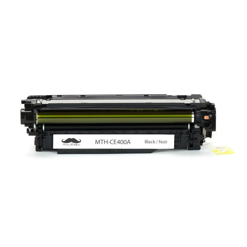 Compatible HP 507A CE400A Black Toner Cartridge - Moustache®