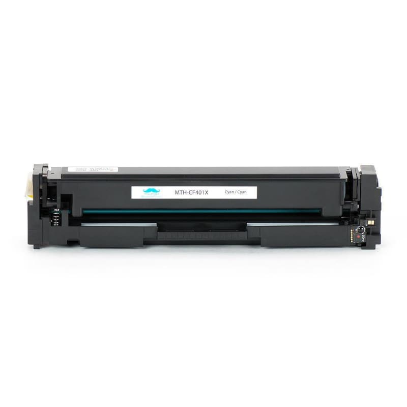 Compatible HP 201X CF401X Cyan Toner Cartridge High Yield - Moustache®