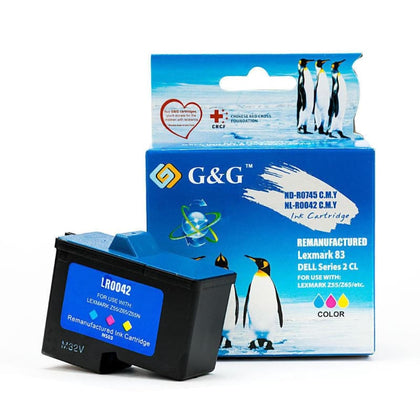 Remanufactured Lexmark 83 18L0042 Color Ink Cartridge - G&G™