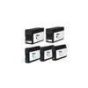 Compatible HP 950XL HP 951XL Ink Cartridge Combo High Yield BK/BK/C/M/Y - Economical Box