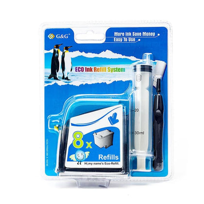 Canon PG30 PG40 PG50 Black Ink Cartridge Refill Kit - G&G™