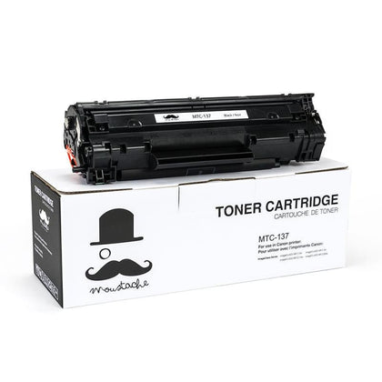 Compatible Canon 137 9435B001 Black Toner Cartridge - Moustache®