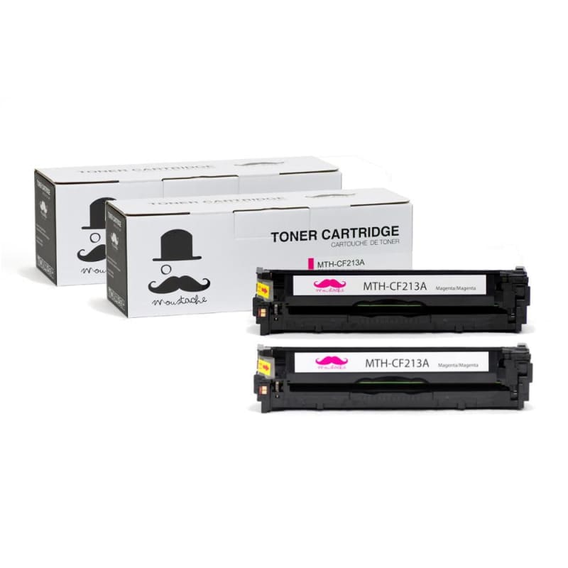 Compatible HP 131A CF213A Magenta Toner Cartridge - Moustache®