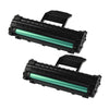 Compatible Samsung MLT-D108S Black Toner Cartridge - Economical Box - 2/Pack