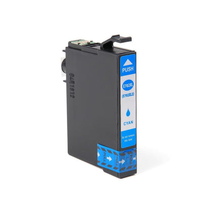 Remanufactured Epson T702XL T702XL220-S Cyan Ink Cartridge High Yield