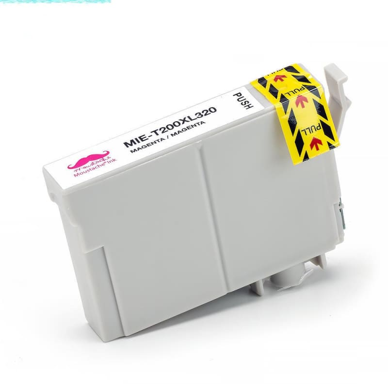 Compatible Epson 200XL T200XL320 Magenta Ink Cartridge High Yield - Moustache®