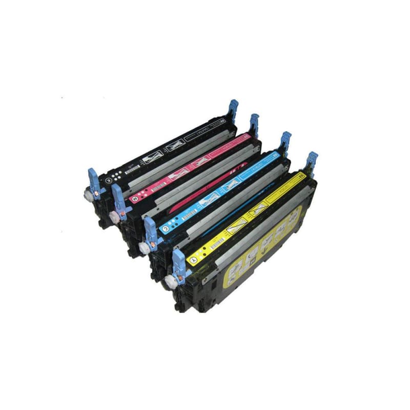 Remanufactured HP 501A-502A Toner Cartridge Combo BK/C/M/Y