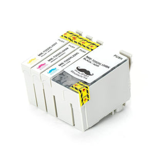 Compatible Epson T252XL Ink cartridge Combo High Yield BK/C/M/Y - Moustache®