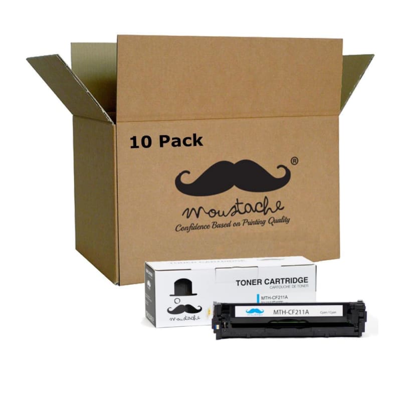 Compatible HP 131A CF211A Cyan Toner Cartridge - Moustache®
