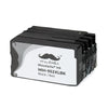 Remanufactured HP 952XL Ink Cartridge Combo High Yield BK/C/M/Y - Moustache®