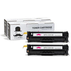 Compatible HP 305A CE413A Magenta Toner Cartridge - Moustache®