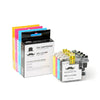 Compatible Brother LC-103 Ink Cartridge Combo High Yield BK/C/M/Y - 4/Pack - Moustache®