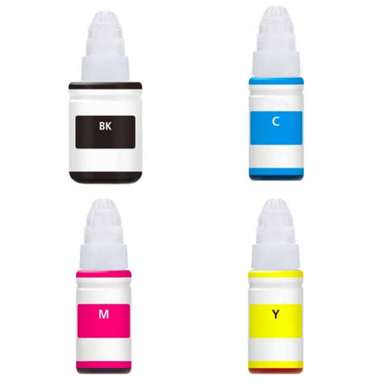 Compatible Canon GI-290 MegaTank Ink Bottle Combo High Yield BK/C/M/Y