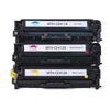 Compatible HP 305A Toner Cartridge Combo C/M/Y - Moustache®