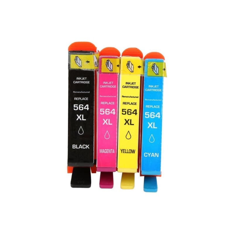 Compatible HP 564XL Ink Cartridge Combo BK/C/M/Y - Economical Box