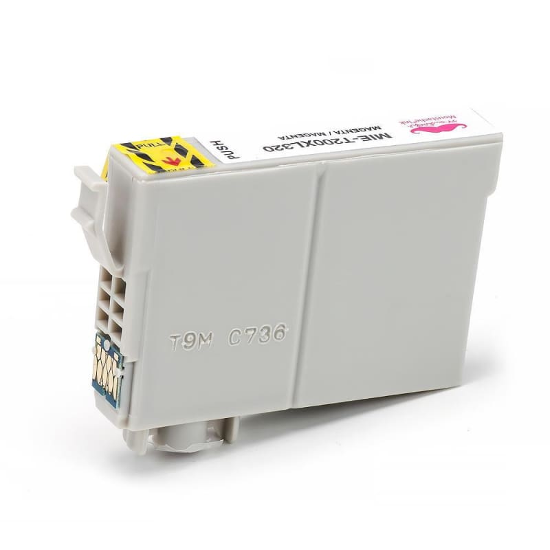 Compatible Epson 200XL T200XL320 Magenta Ink Cartridge High Yield - Moustache®