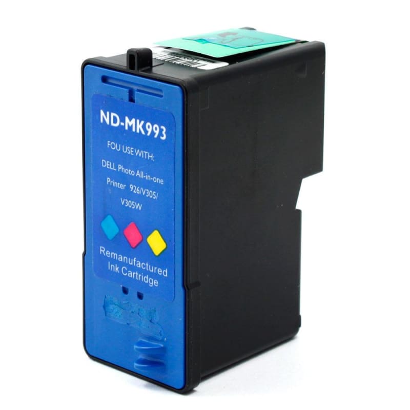 Remanufactured Dell MK993 MW174 Color Ink Cartridge for Dell 926 Printer