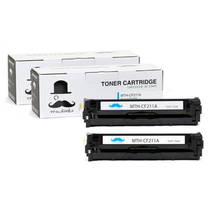 Compatible HP 131A CF211A Cyan Toner Cartridge - Moustache®