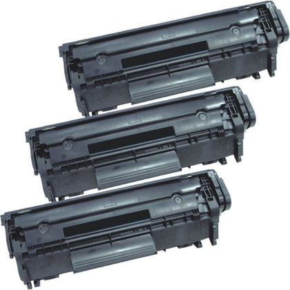 Compatible Canon FX10 Black Toner Cartridge - Economical Box - 3/Pack