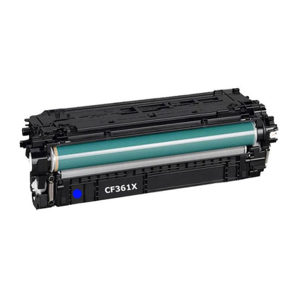 Compatible HP 508X CF361X Cyan Toner Cartridge High Yield