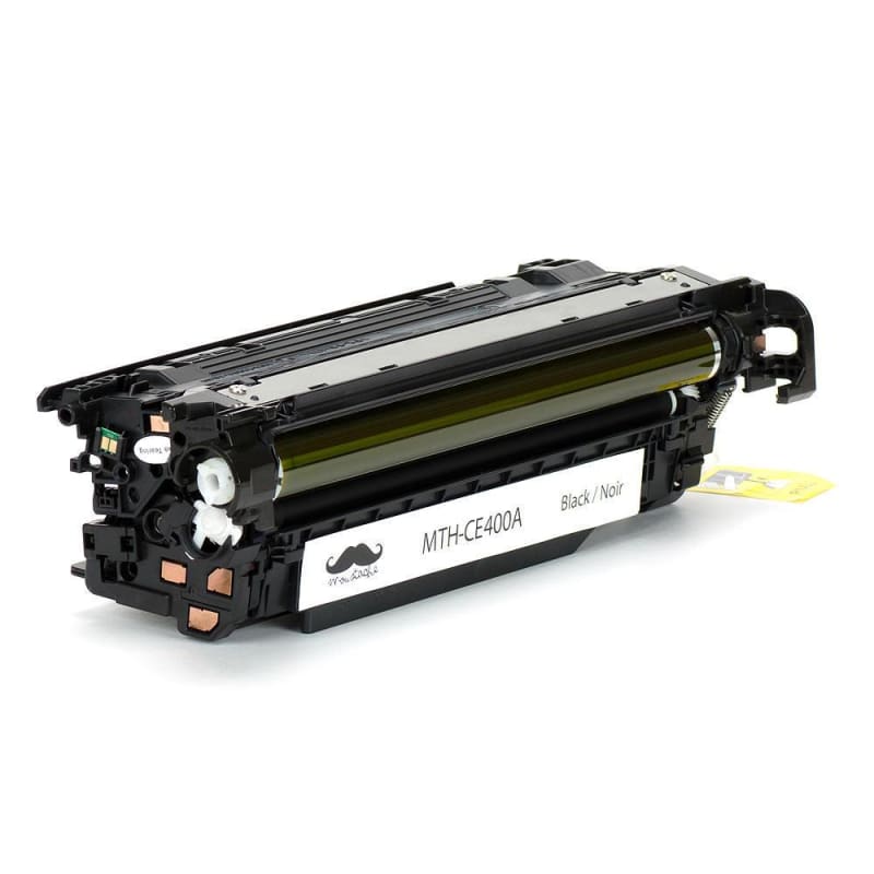 Compatible HP 507A CE400A Black Toner Cartridge - Moustache®