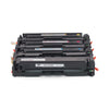 Compatible HP 201A Toner Cartridge Combo BK/C/M/Y - Moustache®