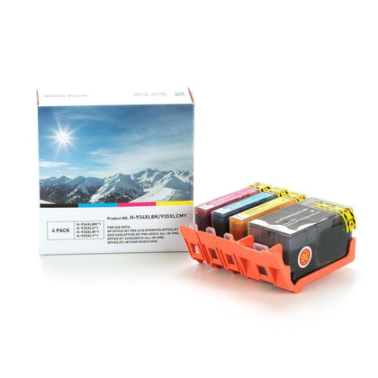 Compatible HP 934XL HP 935XL Ink Cartridge Combo High Yield BK/C/M/Y - Economical Box