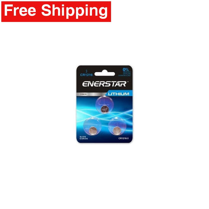 3 x CR1216 | BR1216 | ECR1216 3 Volt Lithium Battery Replacement - Free Shipping