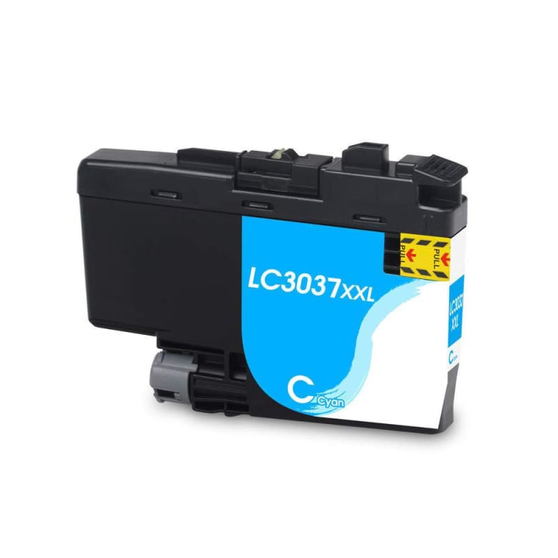 Compatible Brother LC-3037C Cyan Ink Cartridge Extra High Yield 1500 Pages