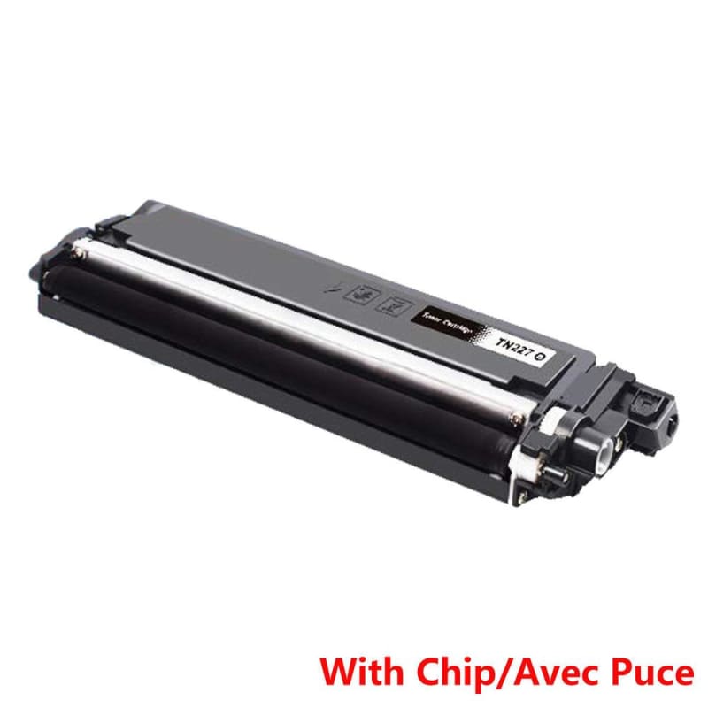 Compatible Brother TN-227 Black Toner Cartridge High Yield Version of TN-223 - Economical Box
