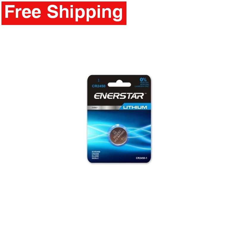 CR2450 | 5029LC | DL2450 3 Volt Lithium Battery Replacement - Free Shipping