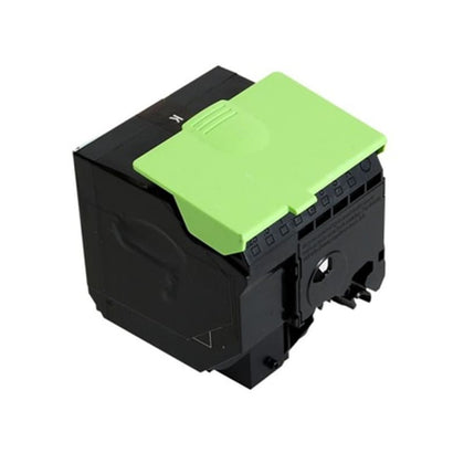 Remanufactured Lexmark 80C1HK0 Black Toner Cartridge High Yield