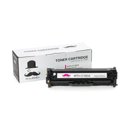 Compatible HP 312A CF383A Magenta Toner Cartridge - Moustache®