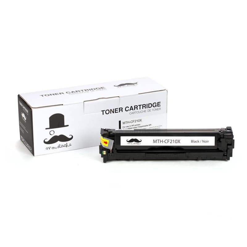 Compatible HP 131X CF210X Black Toner Cartridge High Yield - Moustache®