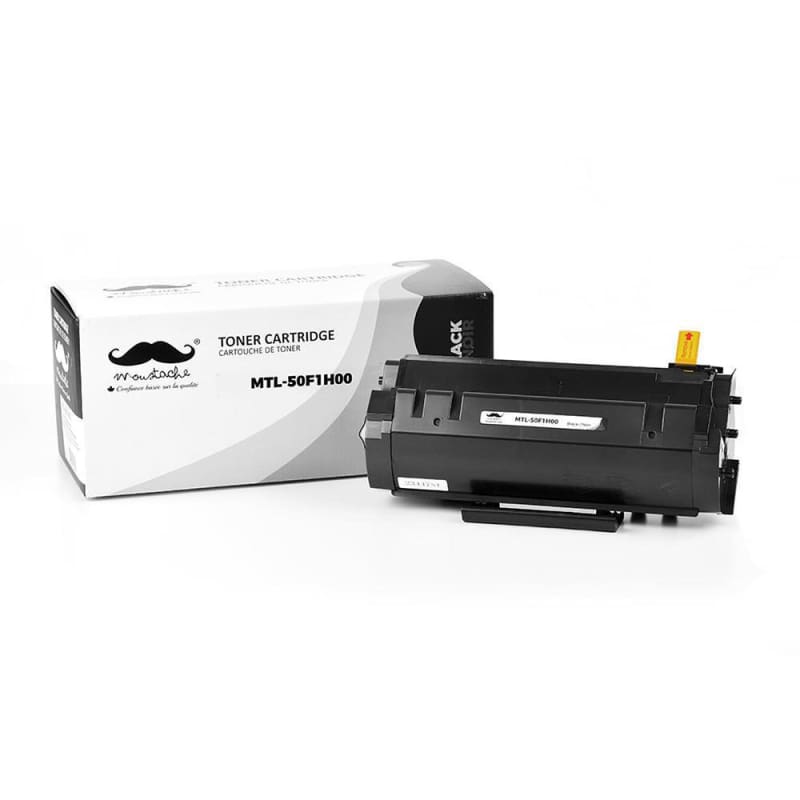 Compatible Lexmark 50F1H00 Black Toner Cartridge High Yield - Moustache®