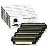 Compatible HP 507A CE402A Yellow Toner Cartridge- Moustache®