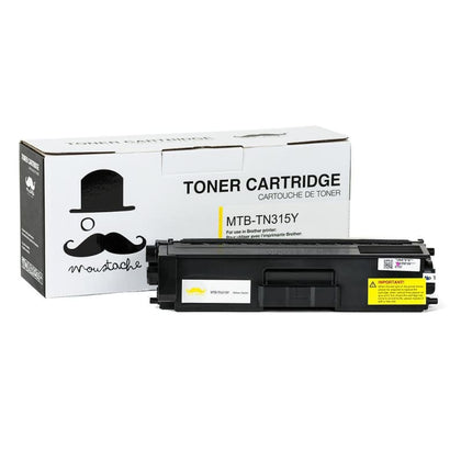 Compatible Brother TN-315Y Yellow Toner Cartridge High Yield - Moustache®