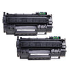 Compatible HP 49A Q5949A Black Toner Cartridge - Economical Box - 2/Pack