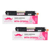 Compatible HP 130A CF353A Magenta Toner Cartridge - Moustache®