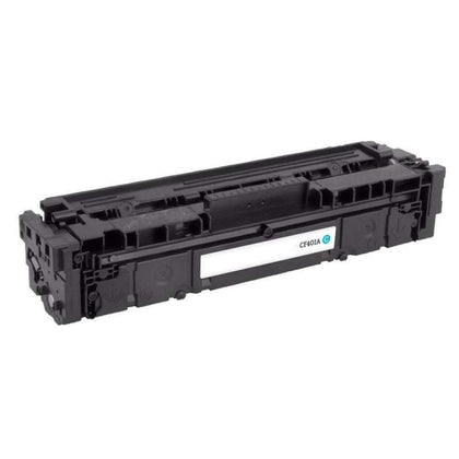 Compatible HP 201A CF401A Cyan Toner Cartridge - Economical Box