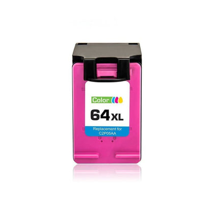 Remanufactured HP 64XL N9J91AN Tri-color Ink Cartridge High Yield