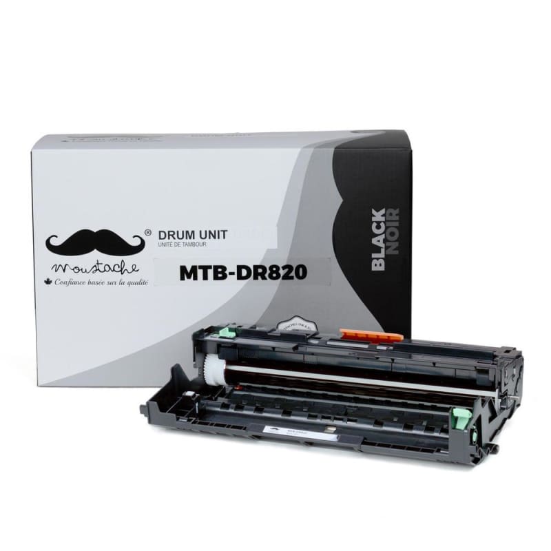 Compatible Brother DR-820 Black Drum - Moustache®