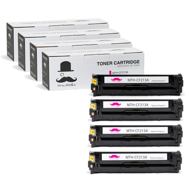 Compatible HP 131A CF213A Magenta Toner Cartridge - Moustache®