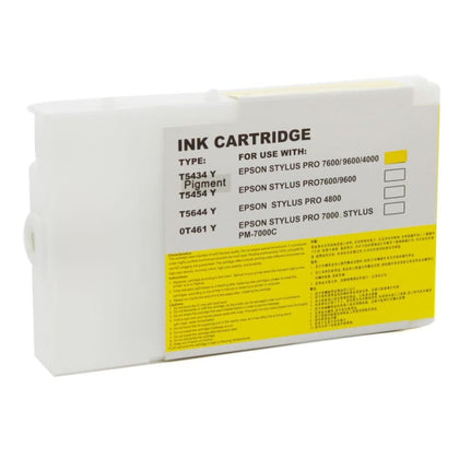 Compatible Epson T543400 Yellow Ink Cartridge Pigment