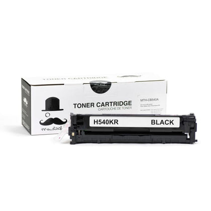 Compatible HP 125A CB540A Black Toner Cartridge - Moustache®